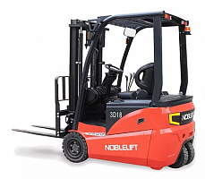Трёхопорный электрический вилочный погрузчик NOBLELIFT FE3D20N 2000 кг, подъём 3000 мм