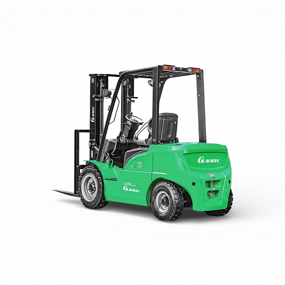 Вилочный электрический погрузчик GLAVMAN CPD15-XEY2HA-SI 3000 мм 1500 кг Li-ion SS PN
