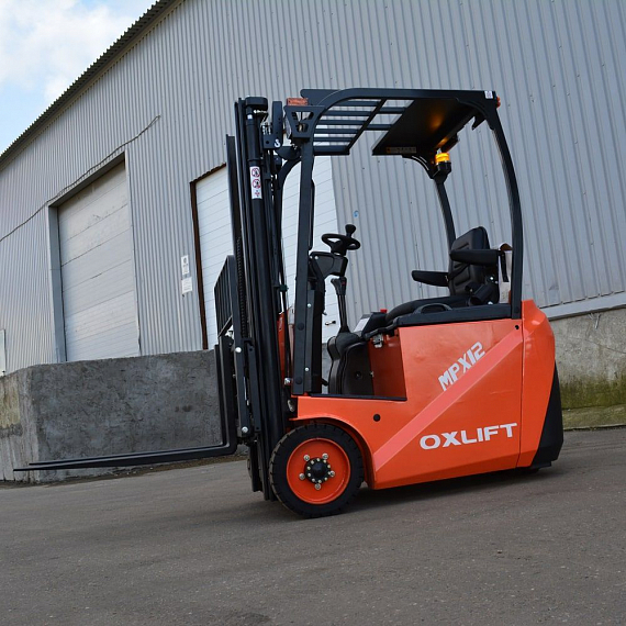 Электропогрузчик Вилочный Трехопорный OXLIFT MPX12 4500 мм 1200 кг FFL