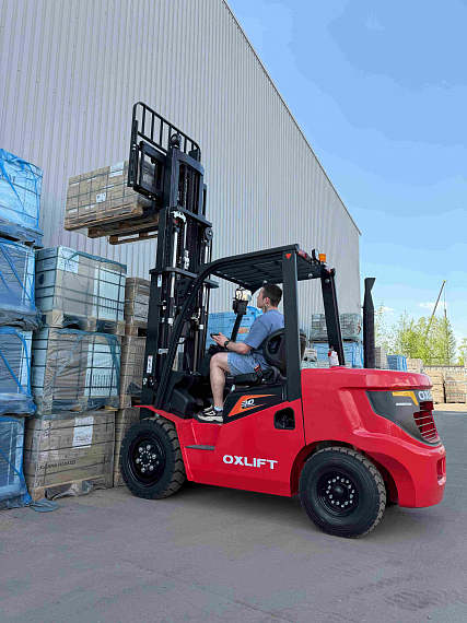 Автопогрузчик Вилочный Дизельный OXLIFT CPCD30 3000 мм 3000 кг SS японский двигатель